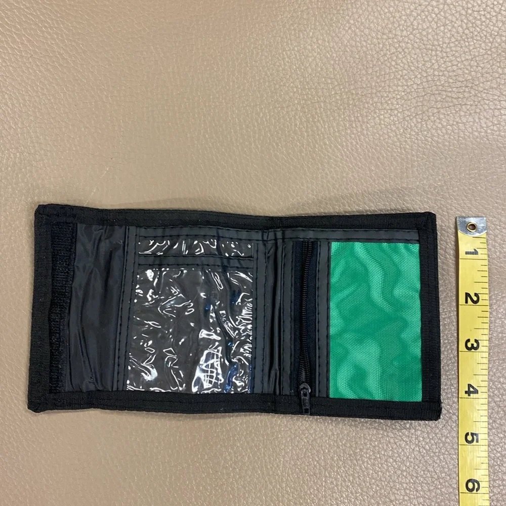 Football Pattern Wallet - 8 3/4” x 4 1/4”